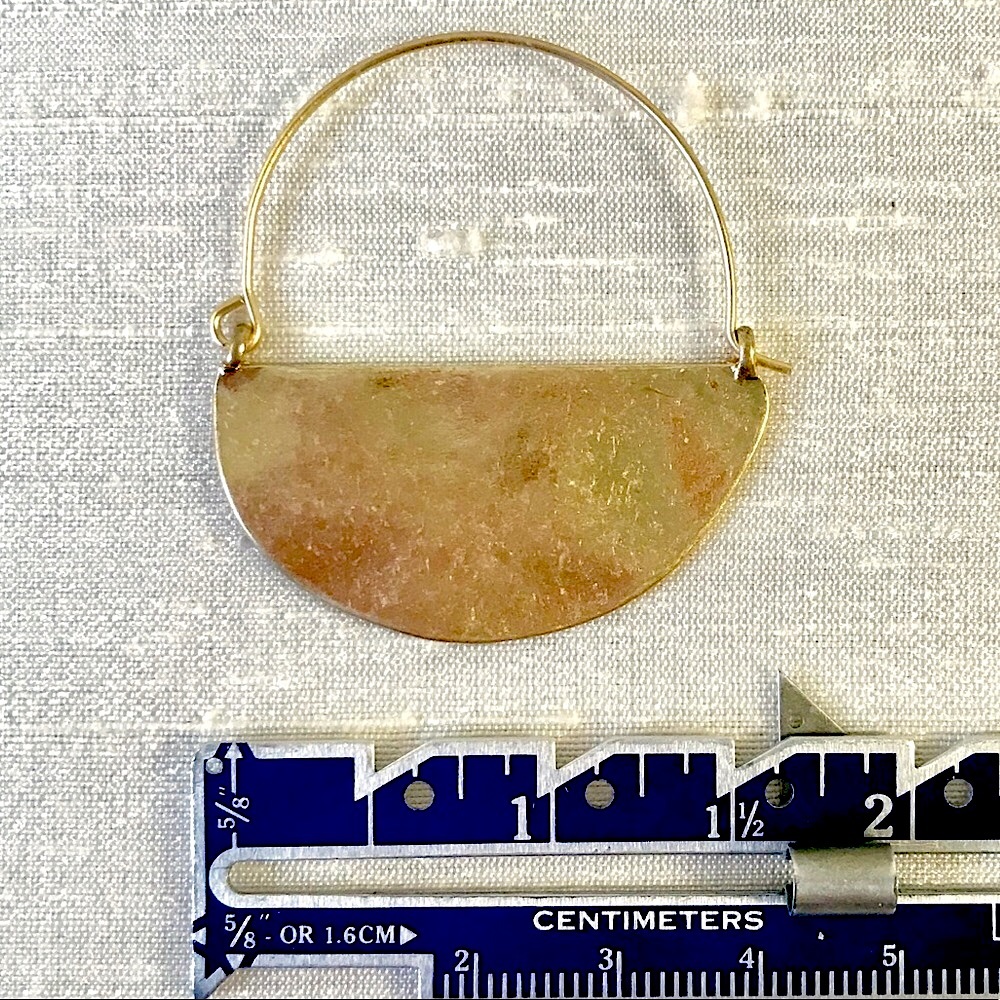 ✨Rylan Crescent Hoops✨ - Picture 3 of 4